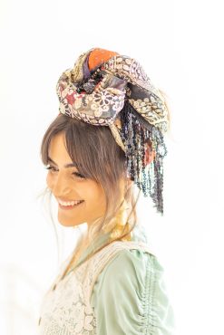 מטפחת BLACK GOLD BLOOM