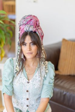 מטפחת FUCHSIA SILVER