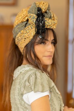 מטפחת LEOPARD GOLD